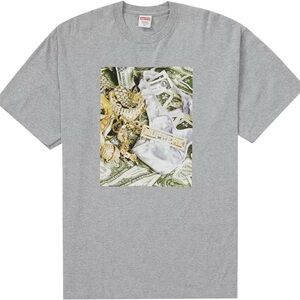 Supreme Bling Tee 'Heather Grey'